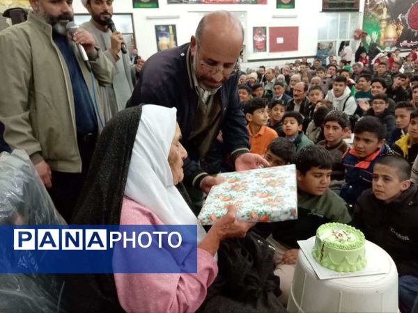 جشن ولادت امام قائم در روستای نقاب خلیل آباد