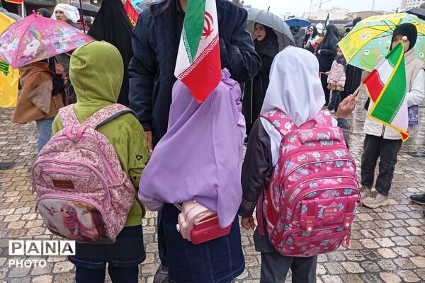 روز قدس با پویش کوله‌پشتی فرشته‌ها در شیراز