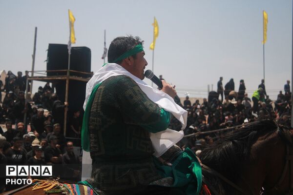 مراسم تعزیه‌خوانی روستای فدیشه نیشابور