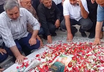  آیین باشکوه بزرگداشت شهدای جنگ ۱۲ روزه در بهشت زهرا(س) تهران