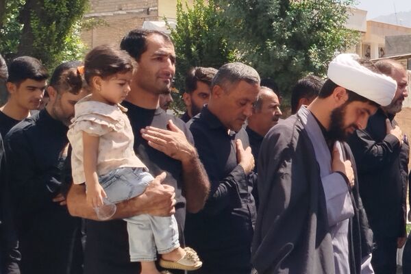 شکوه عزاداران رضوی در لردگان