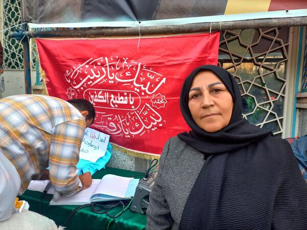 برپایی موکب مقاومت در شهرستان ملارد با شعار فلسطین پاره تن اسلام است 