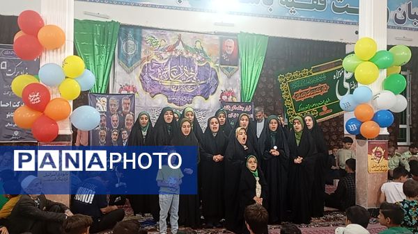 مراسم عید غدیرخم در مسجد جامع شهر تیتکانلو 