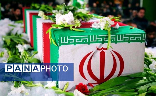 تشییع پیکر مطهر شهید مرزبان سجاد صیامی 