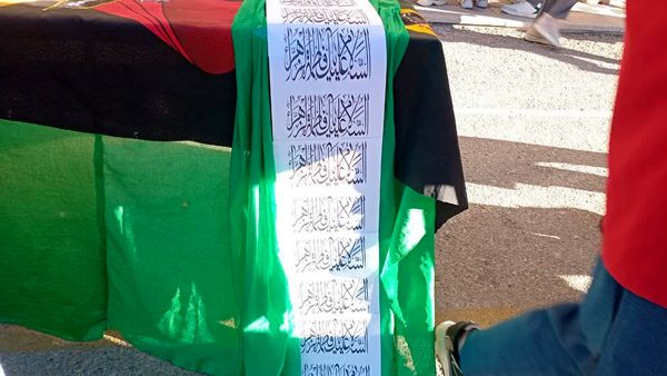 برپایی موکب به‌مناسبت شهادت حضرت زهرا(س) در مدرسه نمونه حجاب