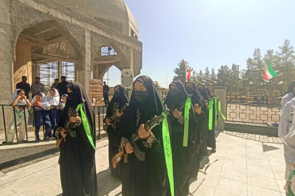 اجتماع باشکوه جان‌فدایان در شهر بهمن