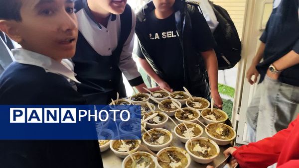 تشییع پیکر شهید گمنام در دبیرستان پویا یاسوج