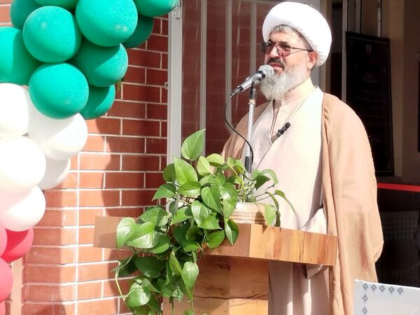  افتتاحیه مدرسه ۶ کلاسه نسیم دانایی روستای فدافن