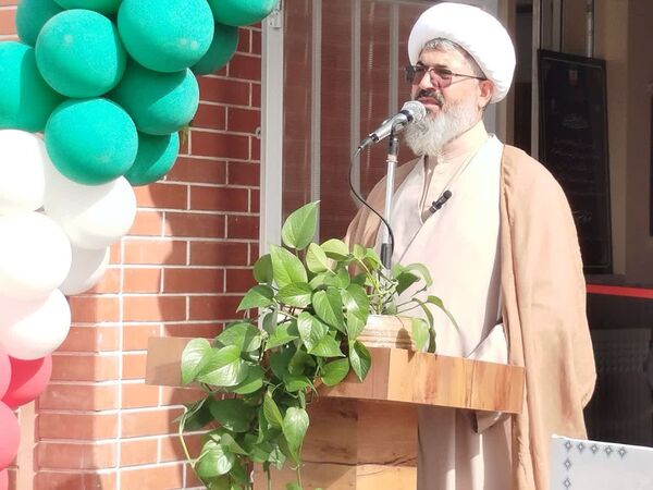  افتتاحیه مدرسه ۶ کلاسه نسیم دانایی روستای فدافن