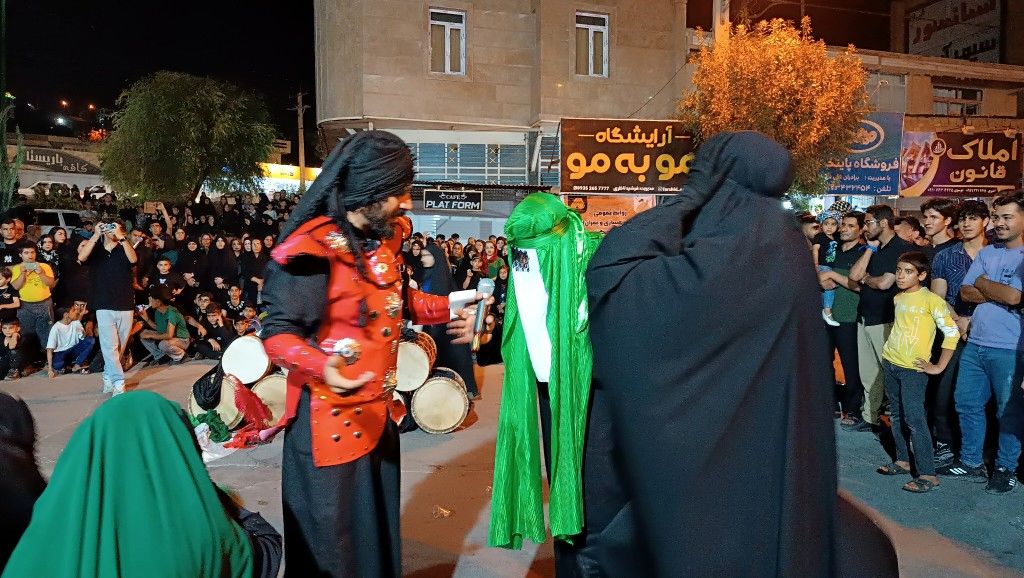 مجلس تعزیه خرابه شام در یاسوج