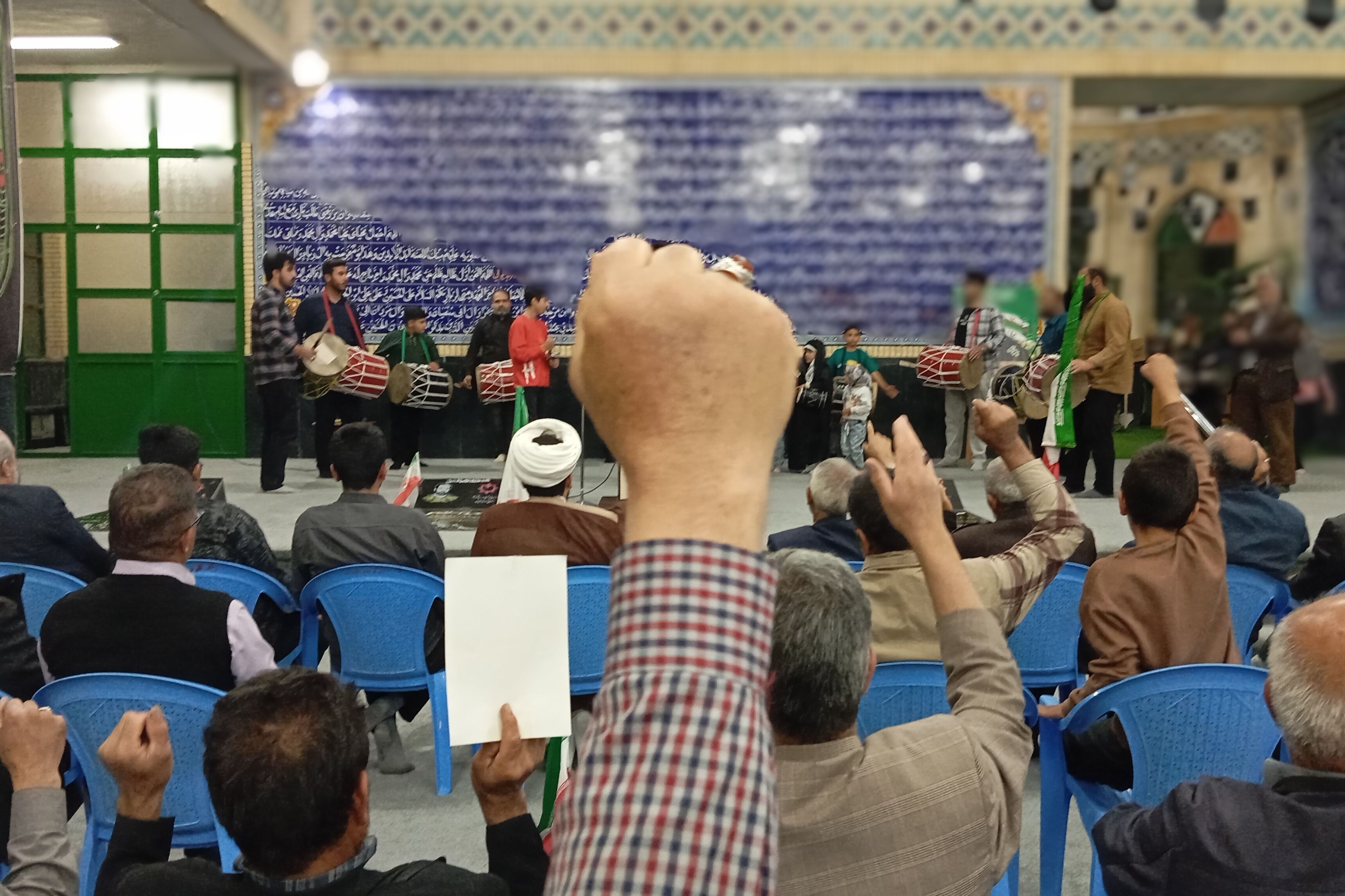 هفتاد و پنجمین شب از اقتدار مردمی در جوار شهدا