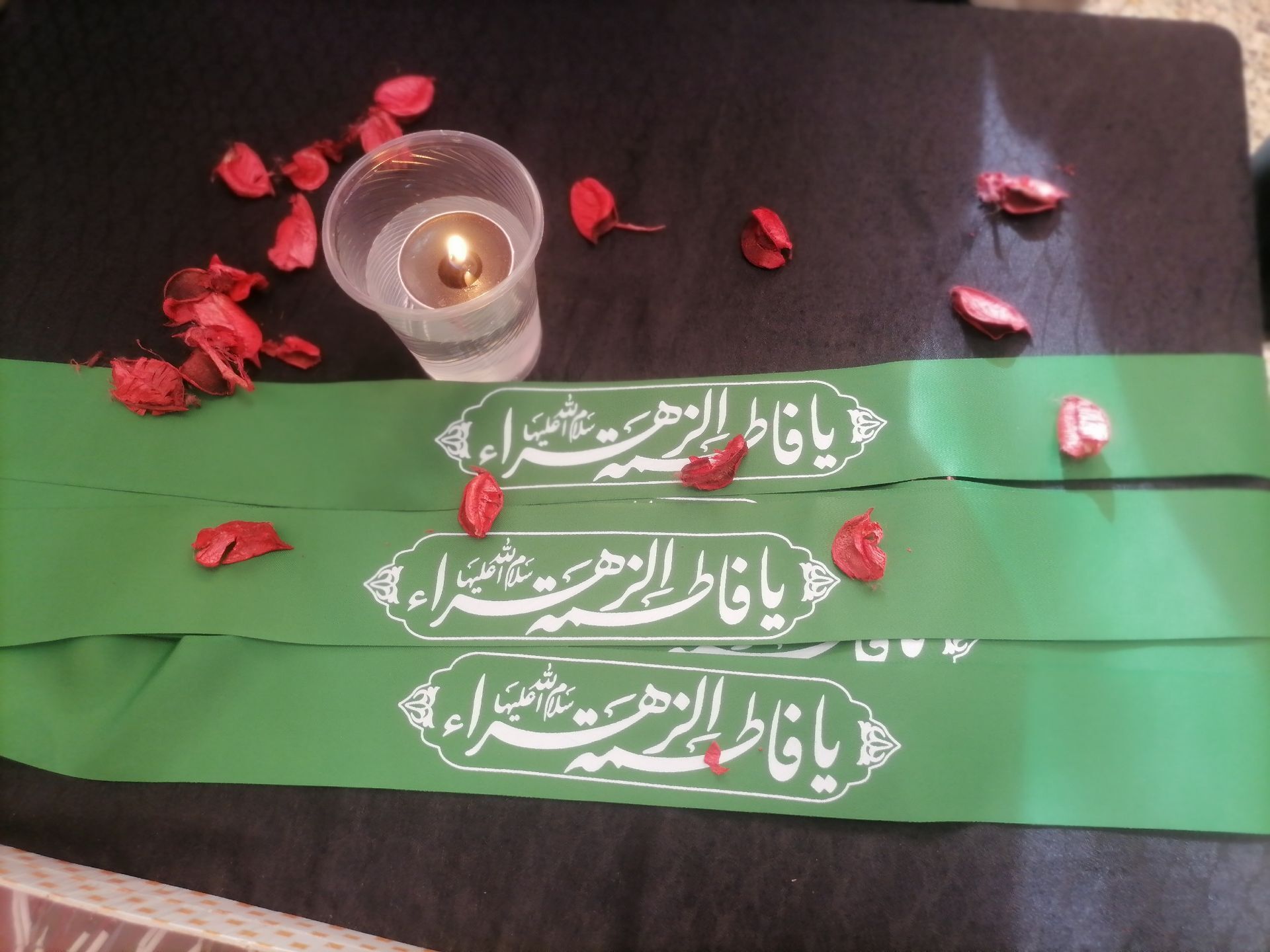 برپایی موکب دانش‌آموزی به‌مناسبت شهادت حضرت فاطمه(س)