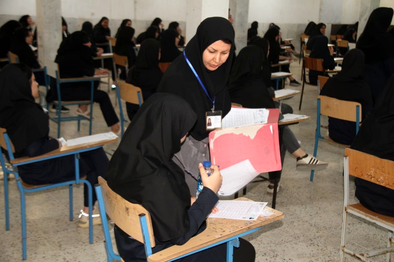 امتحانات نهایی خرداد ماه پایه دوازدهم و ترمیم نمره شهرستان بهبهان