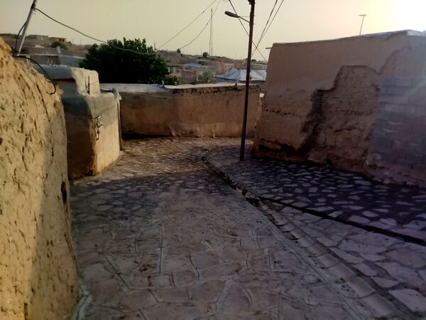 اجرای پروژه سنگ فرش روستای گزکوه 
