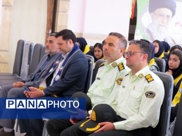 اردوی تمشک دختران بجنورد در اردوگاه شهید چمران 