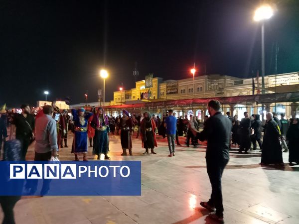 عزاداری هیات بنت الحسین (ع) در حرم بانوی کرامت 