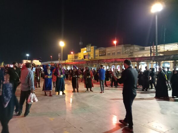 عزاداری هیات بنت الحسین (ع) در حرم بانوی کرامت 