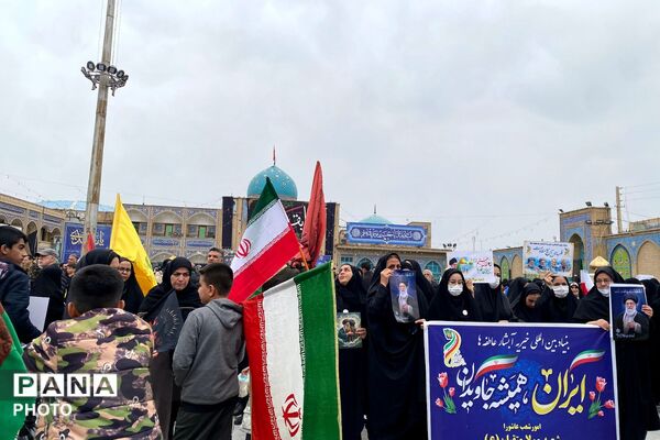  راهپیمایی باشکوه روز قدس در شهرستان پیشوا
