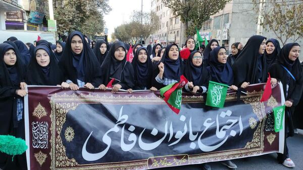 تجمع بزرگ بانوان فاطمی در محمدشهر کرج