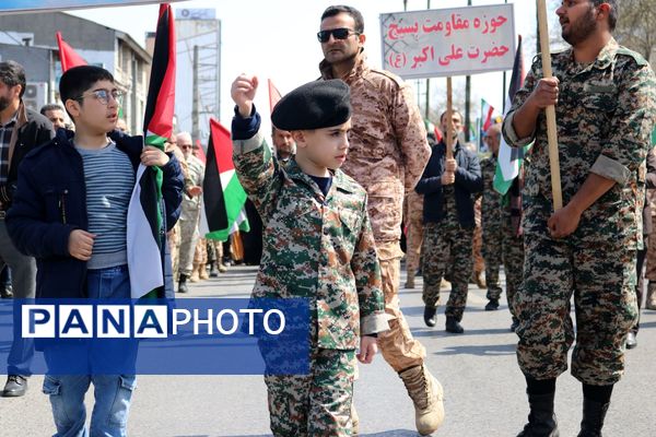 راهپیمایی روز قدس طنین آزادی خواهی برای فلسطین 