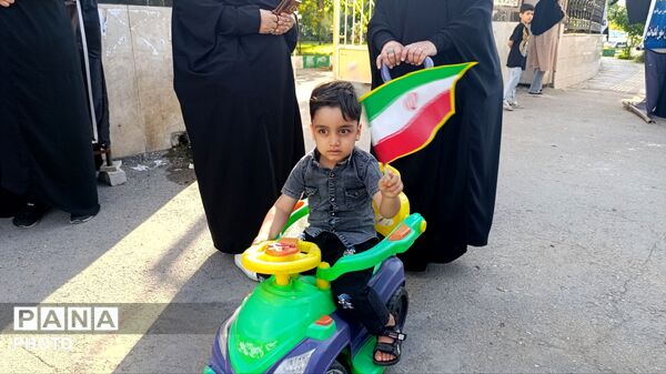 حضور پرشورو حماسی  جان فدایان در شهرستان پلدختر 