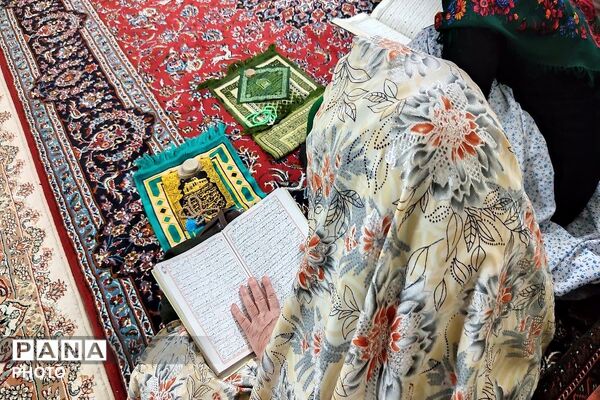 قرائت قرآن در شب بیست سوم ماه مبارک رمضان مسجد جامع شهر بار 