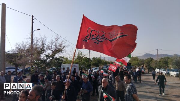 شورِ ارادت؛ رباط مراد در قاب تشییع نمادین رهبر شهید انقلاب