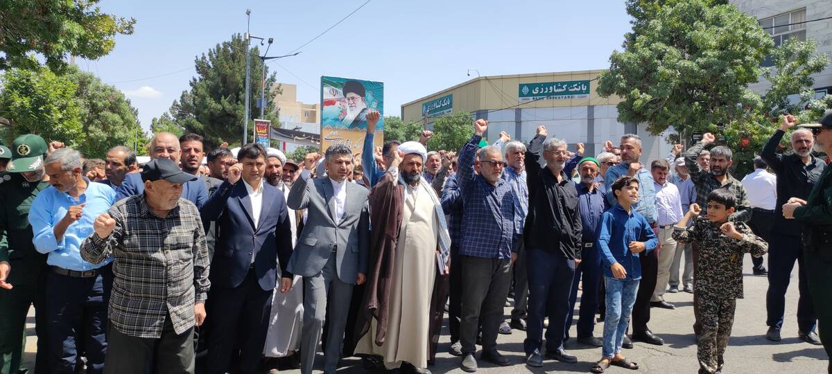 راهپیمایی جمعه‌های خشم و نصر همزمان با سراسر کشور در شیروان