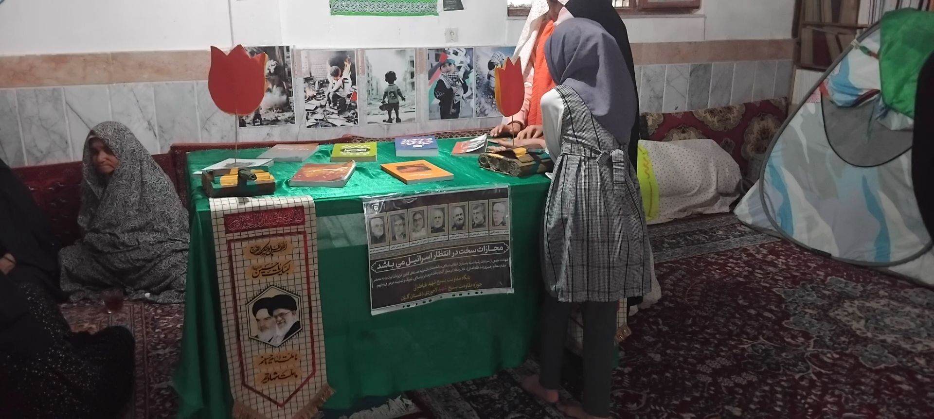 برگزاری مراسم یادبود شهیدان غدیر در روستای چلو شیروان 