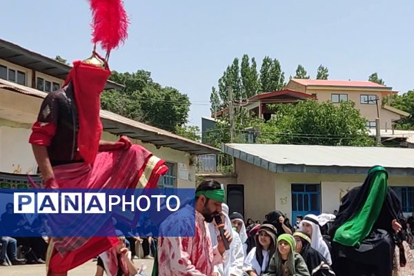 مراسم شبیه خوانی روز عاشورا در شهرستان طالقان