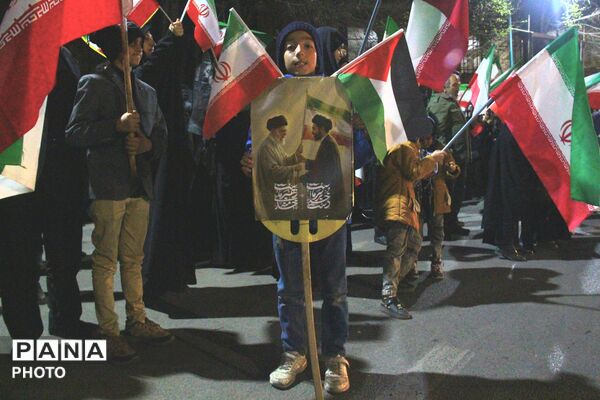کاروان ترامپ سوزی در یزد