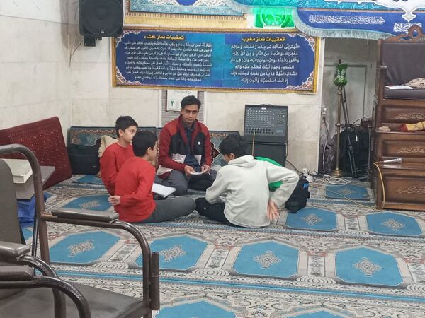 حضور پر شور دانش‌آموزان تهرانی در مراسم معنوی اعتکاف