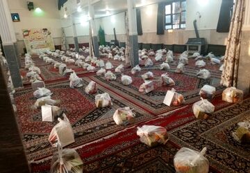 برگزاری رزمایش مواسات و همدلی در تیتکانلو