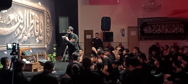 مراسم سینه زنی و دهه دوم فاطمیه در حسینیه شیرزاد نیشابور 