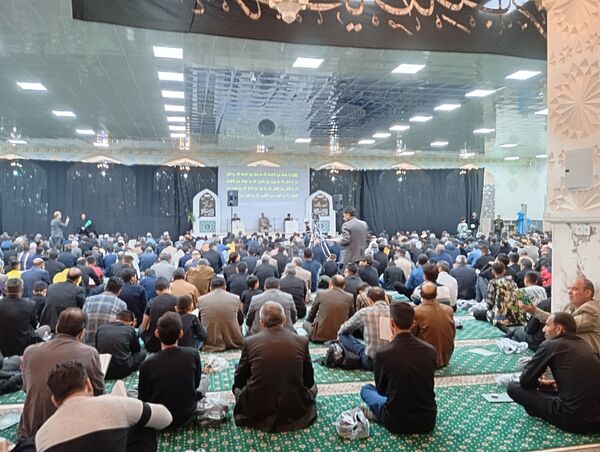 برگزای مراسم شب قدر و نوزدهم ماه رمضان در امامزاده سید حمزه کاشمر