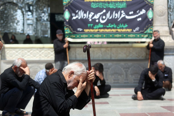 عزاداری سالروز شهادت امام حسن مجتبی(ع) در حرم حضرت معصومه(س)