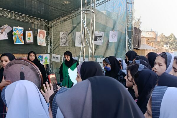 جشنواره ماها در دبستان دخترانه بعثت ۲؛ روزی پر از شادی و خلاقیت
