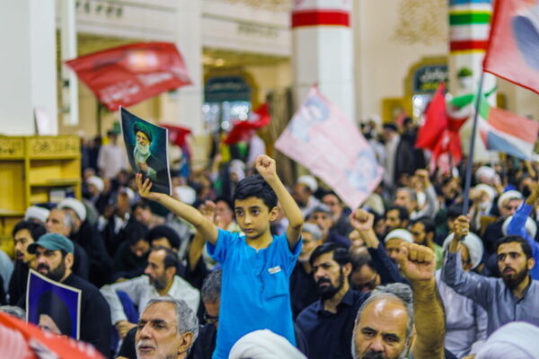 مراسم اربعین آقای شهید ایران در حرم حضرت معصومه(س)