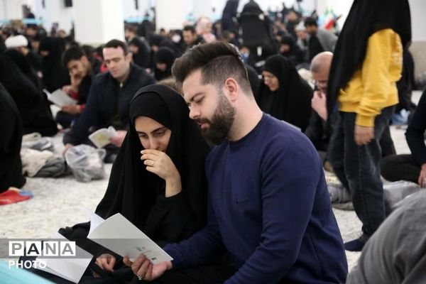 مراسم احیاء نخستین شب قدر در حرم حضرت معصومه(س)