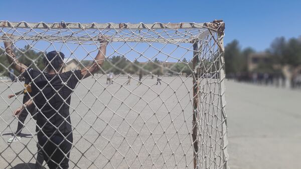 برگزاری مرحله فینال فوتسال درون مدرسه‌ای هنرستان شهید دیواندری سبزوار