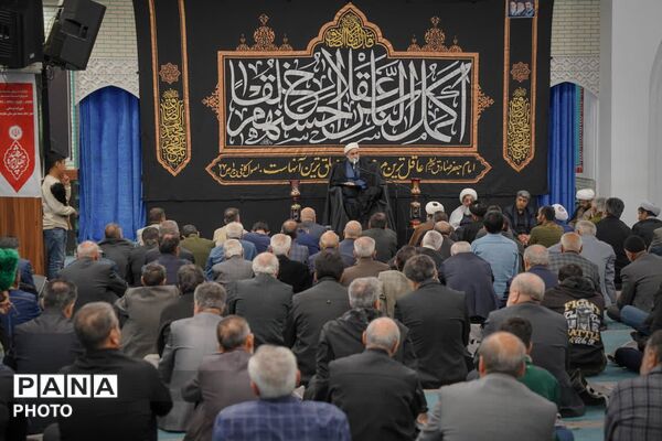مراسم عزاداری شهادت امام جعفر صادق(ع) در مصلی امام خمینی ساوجبلاغ