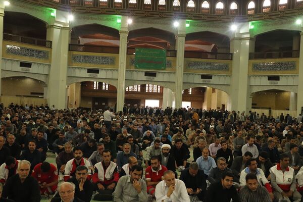 مراسم گرامیداشت چهلم شهدای خدمت در تبریز 