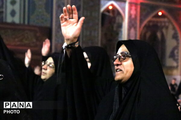 حسینیه حرم مطهر رضوی میزبان عزاداران نیشابوری