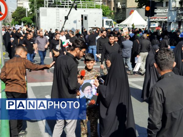 وداع با سید الشهدا خدمت