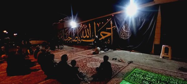 روضه خیابانی در شهرستان کاشمر