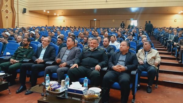 آیین تکریم و معارفه فرماندار شهرستان طرقبه شاندیز 