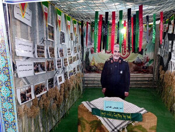 غرفه پایگاه‌های بسیج شهرستان بروجن در دومین اجلاسیه پانصد شهید شهرستان بروجن 