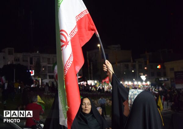 زیباترین تصویر از شب‌های همبستگی مردم کرج 