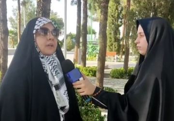 درخواست مردم شهید پرور اصفهان به مجازات سخت رژیم صهیونسیتی 