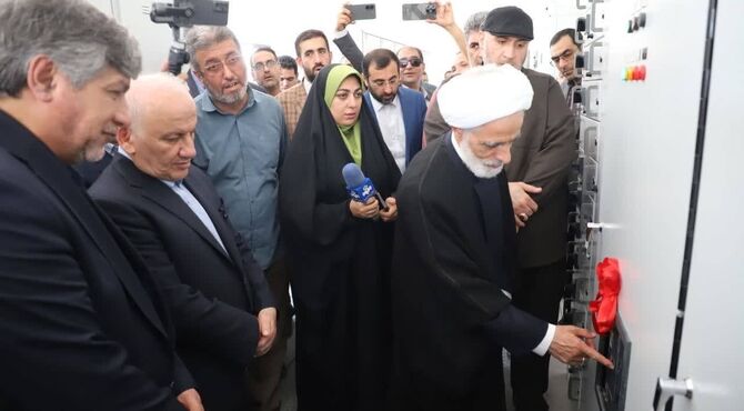 افتتاح ‌۶۷۴۶ میلیارد تومان پروژه صنعت برق مازندران از سوی معاون حقوقی رئیس‌جمهور